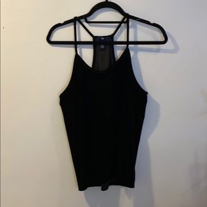 Velvet racer back tank